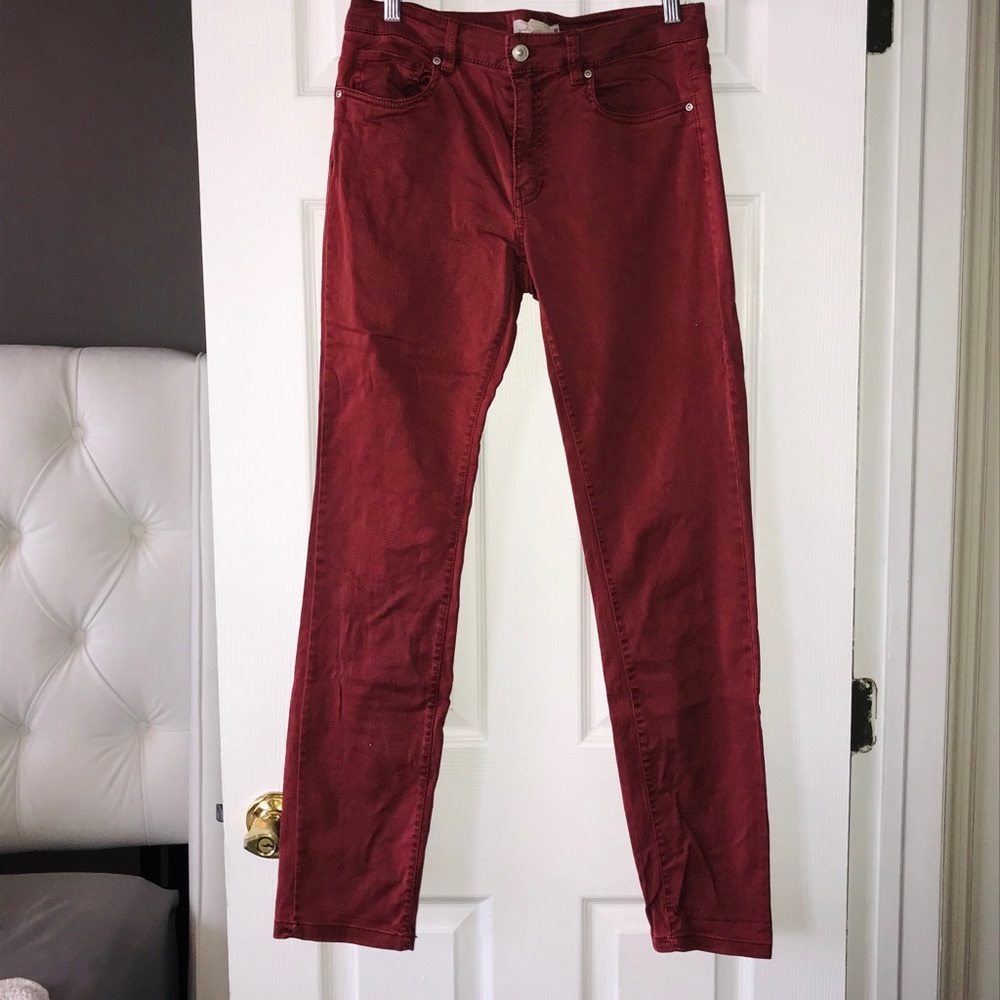 H&M Red Jeans